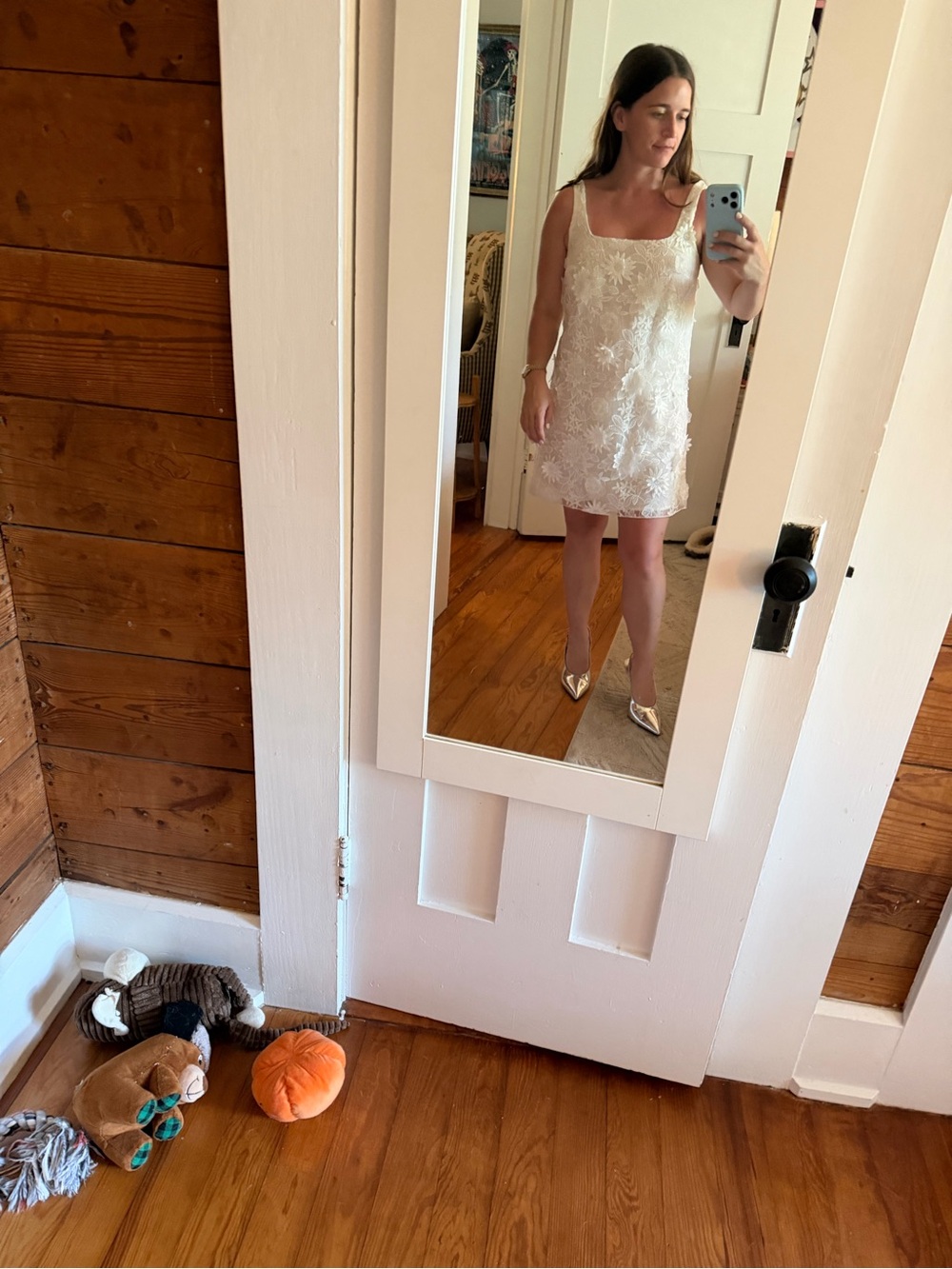 Zara White Lace Mini Dress